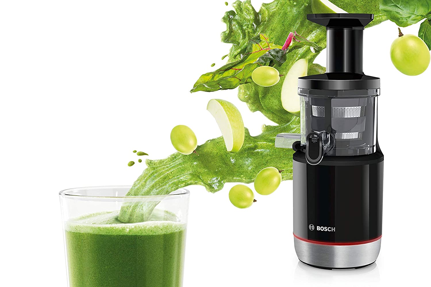 Bosch MESM731MIN  Lifestyle 150-Watt Cold Press Slow Juicer (Black)