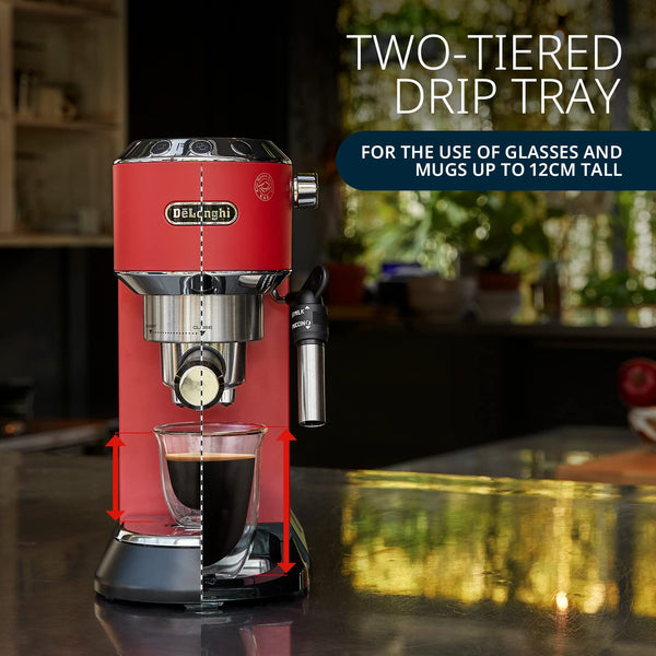 Buy DeLonghi Espresso Coffee Machine (Red) Best Price Online