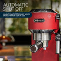 DeLonghi EC685.R 1350-Watt Espresso Coffee Machine (Red) - Mahajan Electronics Online