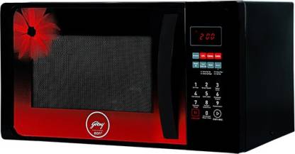 Godrej Microwave Oven Convection 23L GME 723 CF3 PM Red Daisy - Mahajan Electronics Online