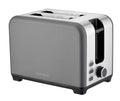 Hafele Amber - Stainless Steel 930 Watt 2 Slot Pop-up Toaster with 7 Level Adjustable Grey - Mahajan Electronics Online