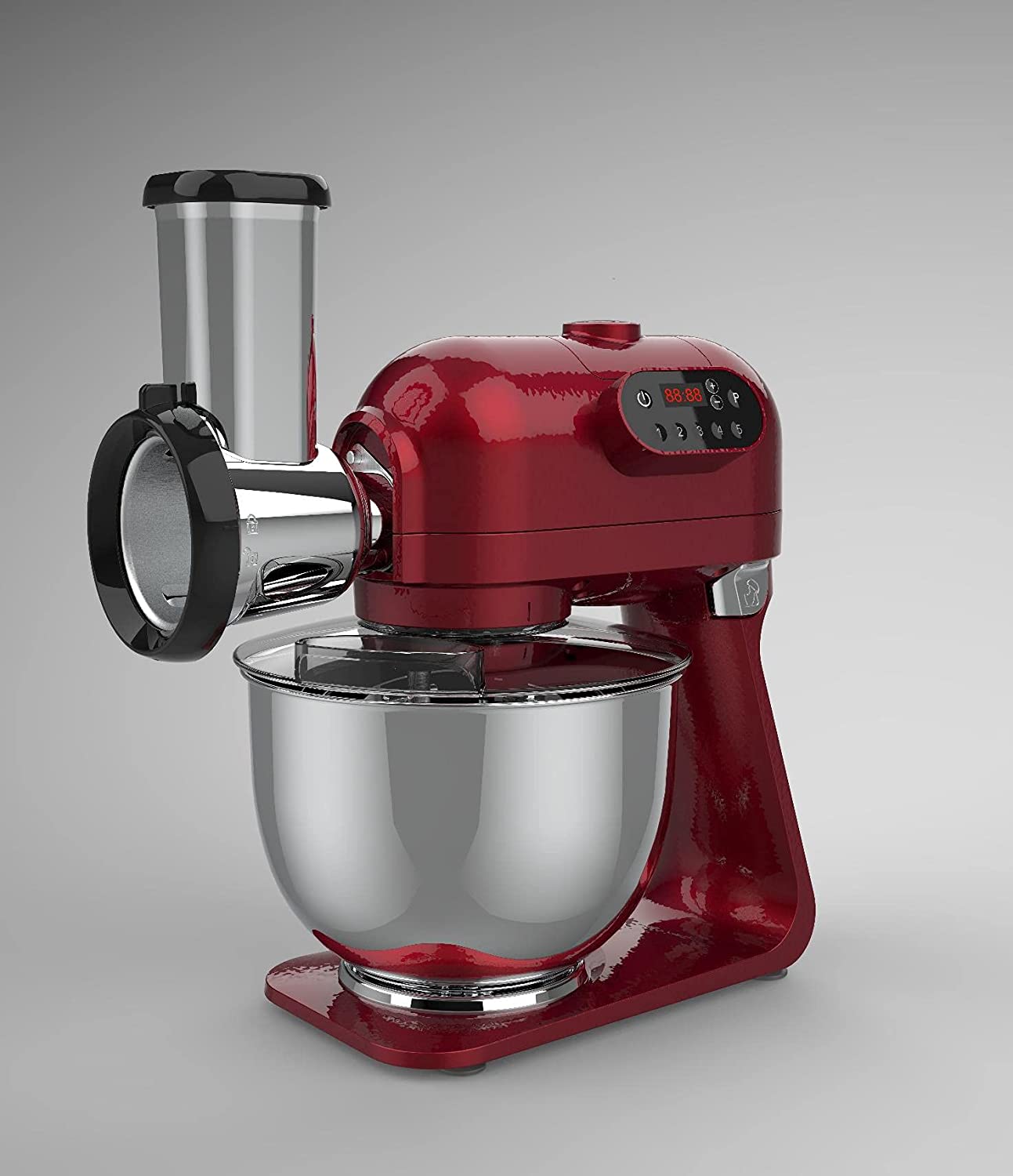 Hafele Klara Red Blender with Mixing Bowl, Mixing Attachments - Mahajan Electronics Online