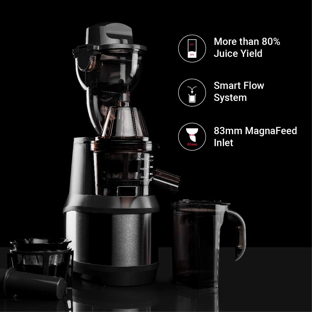 Hafele Magnus Cold Press Juicer 250 Watt, Black - Mahajan Electronics Online