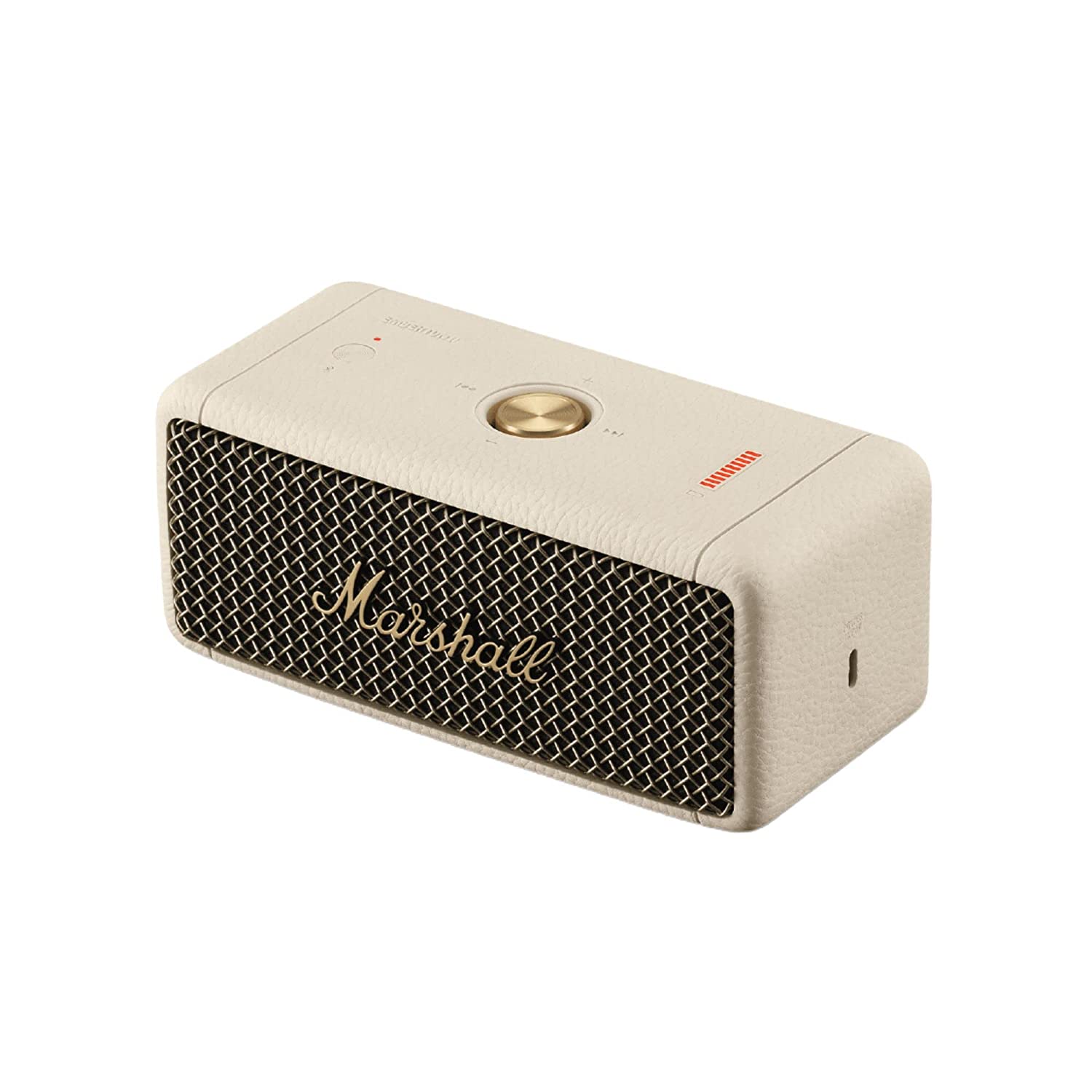 Marshall Emberton II Wireless Bluetooth Portable Speaker (Cream) - Mahajan Electronics Online