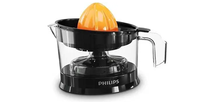 PHILIPS Citrus Press Juicer HR2777/00, Black & Transparent, Medium - Mahajan Electronics Online