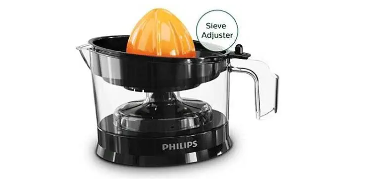 PHILIPS Citrus Press Juicer HR2788/00, Black & Transparent, Medium - Mahajan Electronics Online