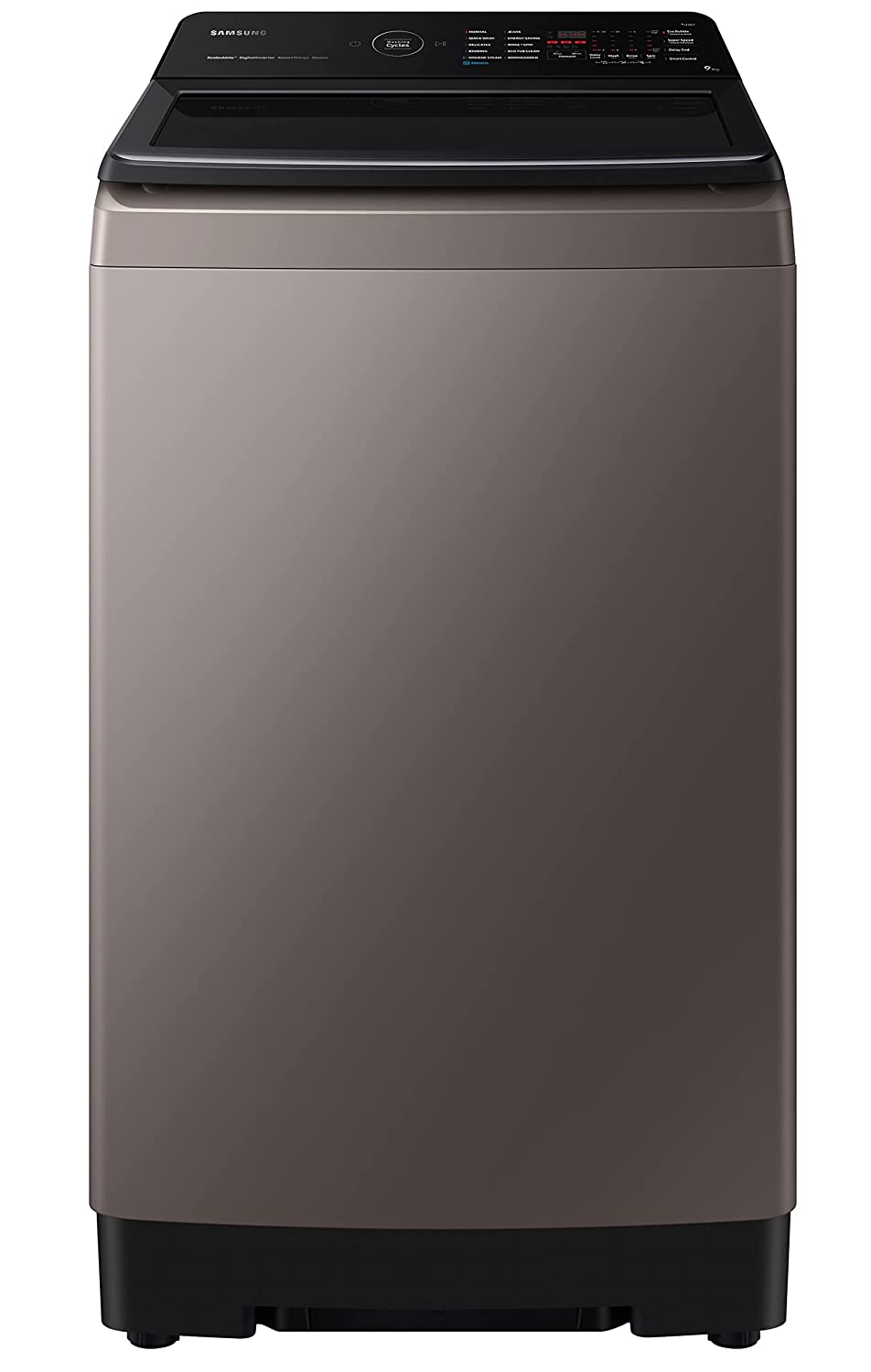 Samsung 9.0 5 star Fully Automatic Top Load Washing Machine WA90BG4686BRTL ,Rose Brown - Mahajan Electronics Online