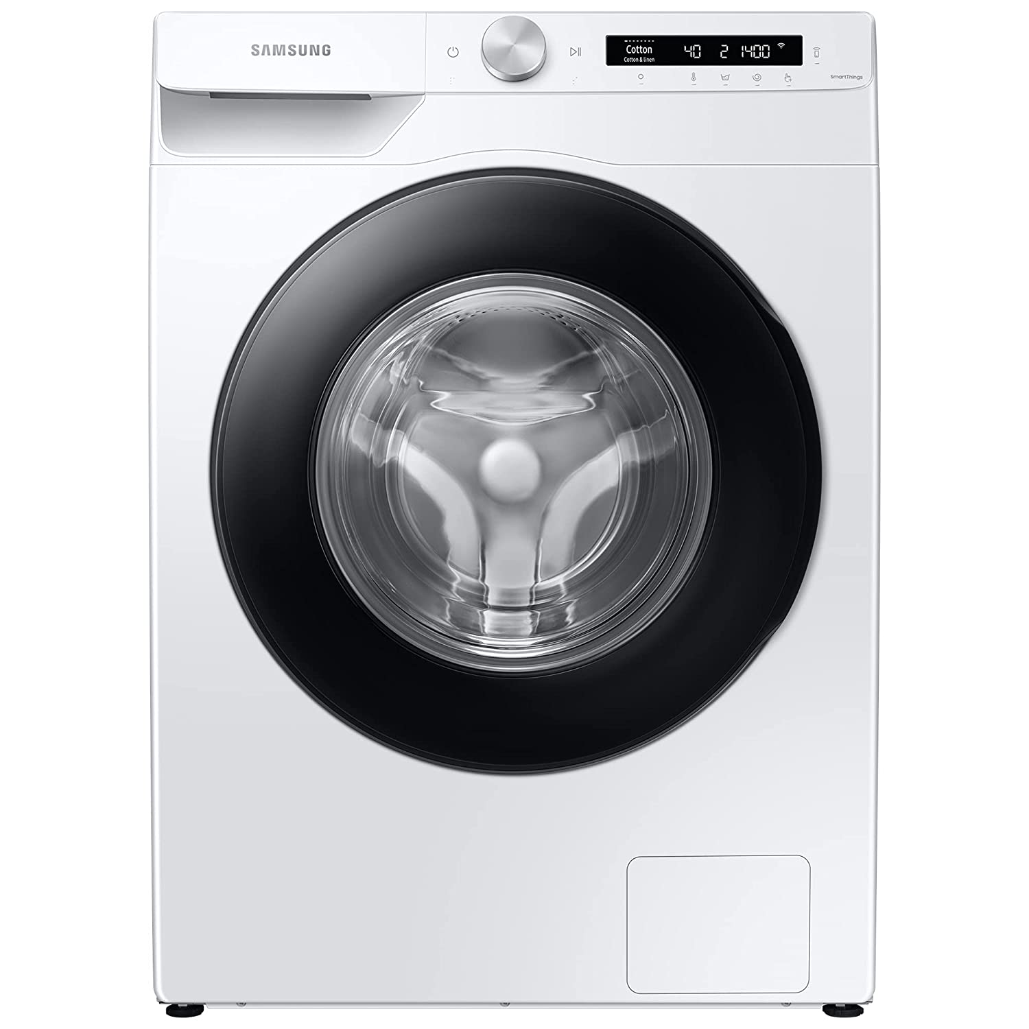 Samsung WW80T504NAW/TL 8.0 Kg Fully-Automatic Front Loading Washing Machine (White)