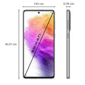 Samsung Galaxy A73 5G (Awesome Gray, 8GB, 128GB Storage) | 108 MP No Shake Cam Upto 16 GB RAM - Mahajan Electronics Online