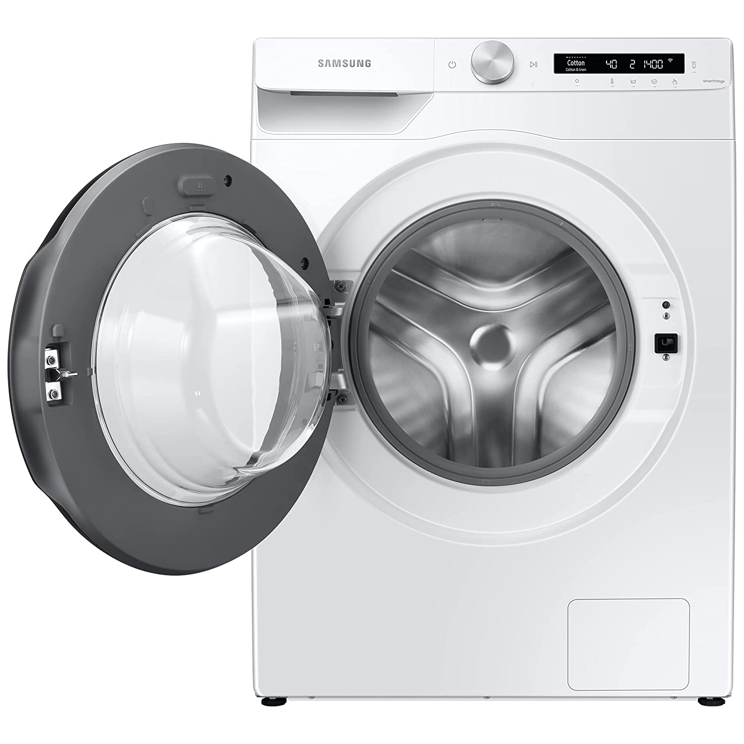 Samsung WW80T504NAW/TL 8.0 Kg Fully-Automatic Front Loading Washing Machine (White) - Mahajan Electronics Online