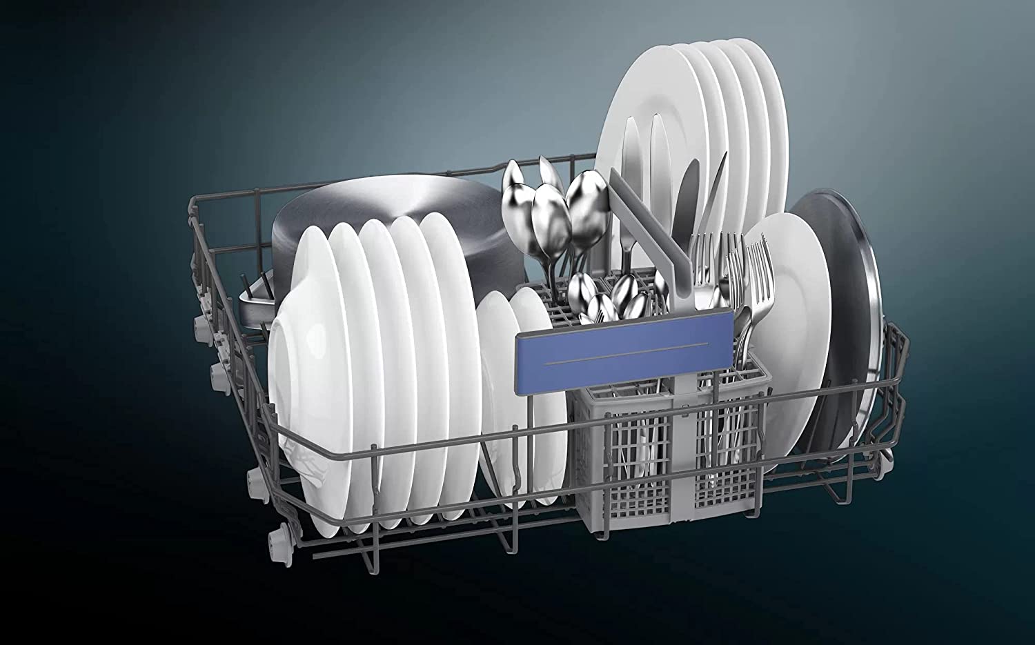 Siemens SN25IW00TI 13 Place Settings iQ500 free-standing dishwasher ( White)