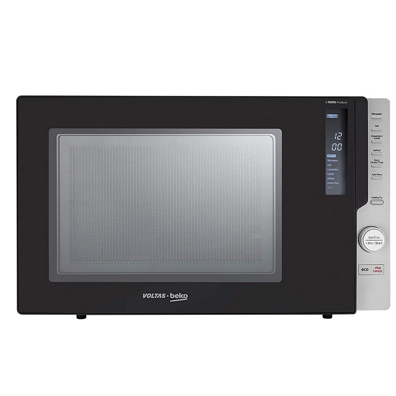 Voltas Beko 28 L Convection Microwave Oven, 5 power levels (MC28BD, Black) - Mahajan Electronics Online