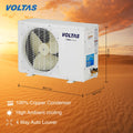 Voltas 1.5 Ton Inverter 3 Star Split AC (183V CAZZ, R-32, White) - Mahajan Electronics Online